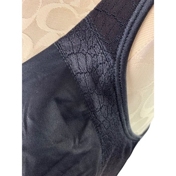 38D Playtex 18 Hour No Poke Underwire Bra Black Style 4698 - Picture 4 of 10